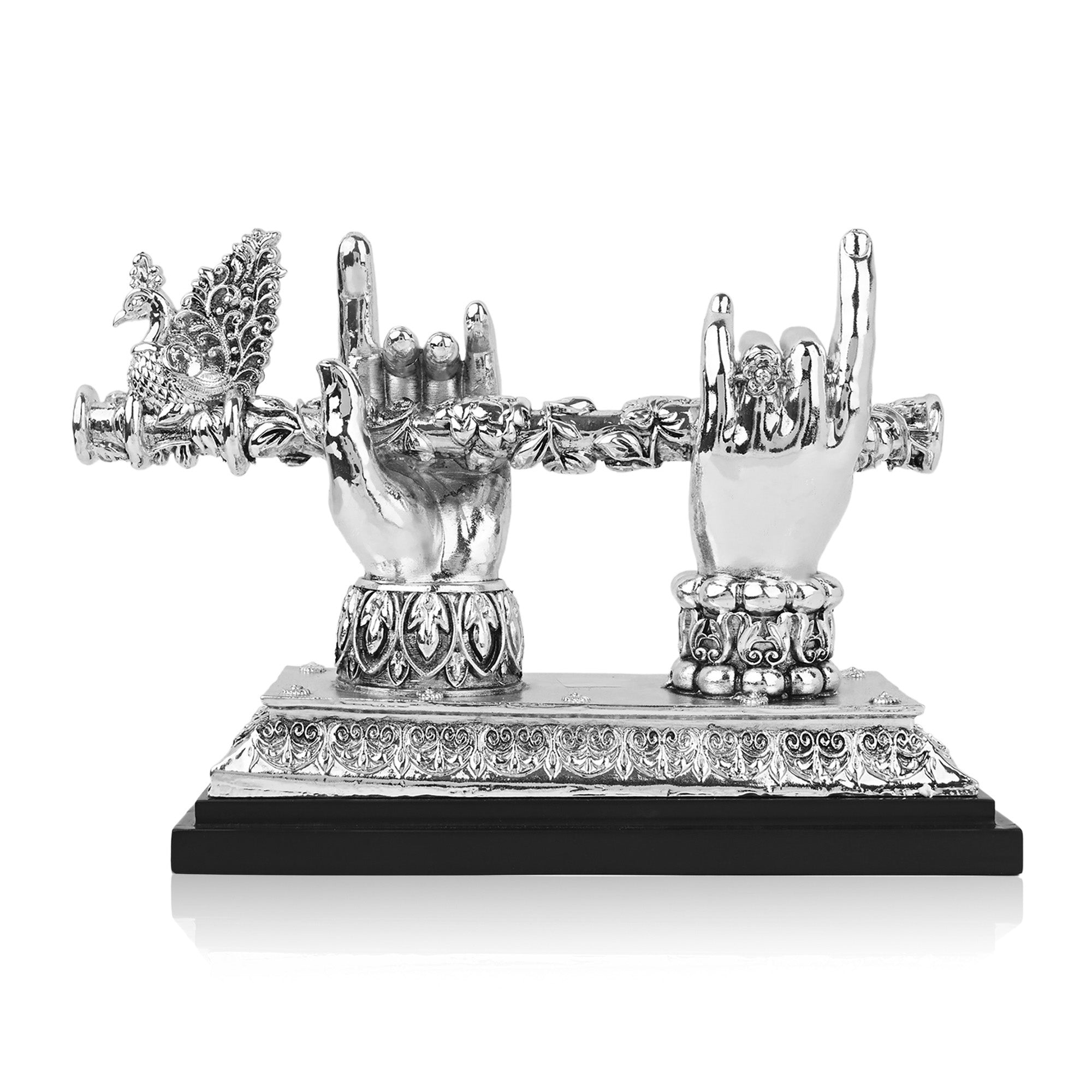 999 Silver Plated Krishna Bansuri