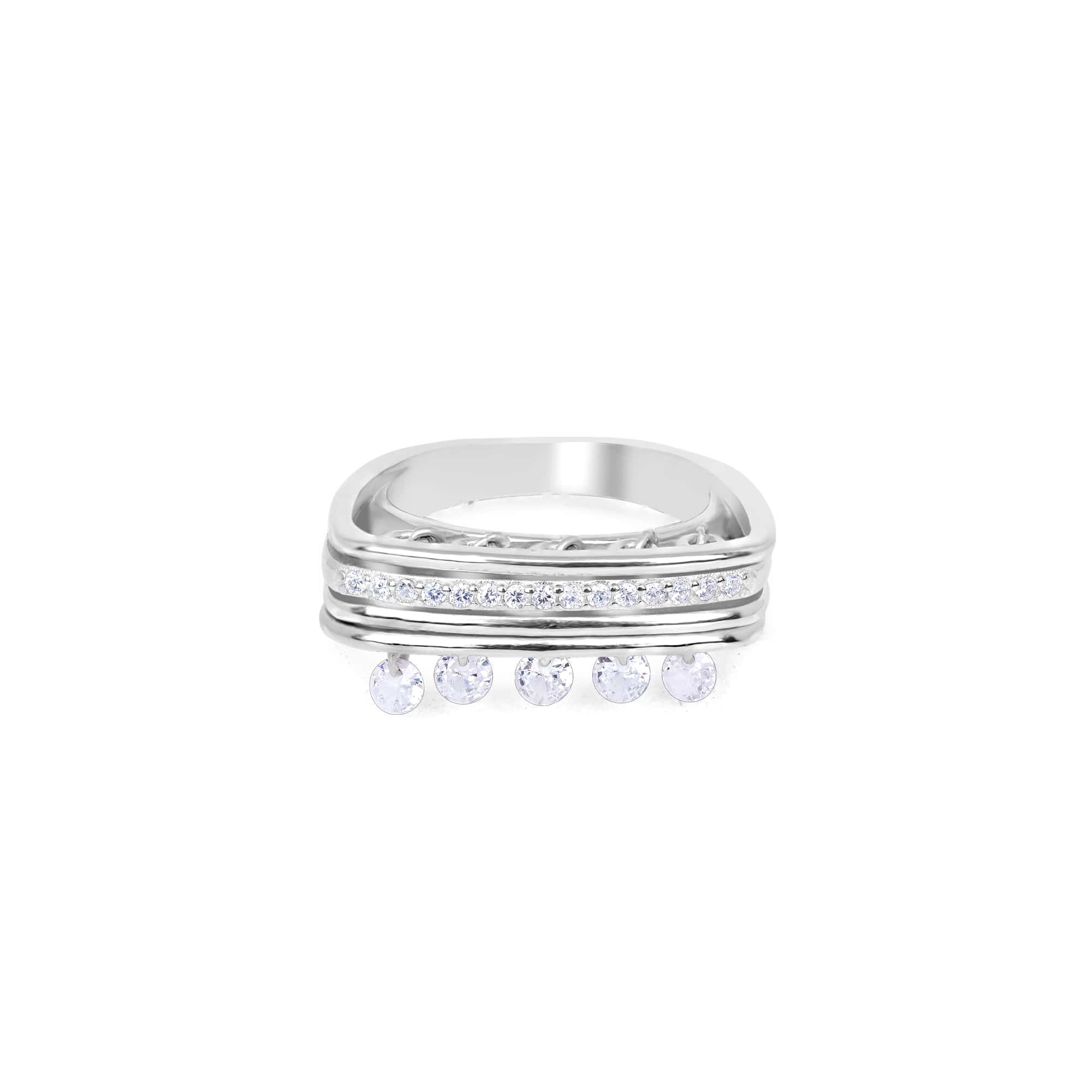 Pure Elegance Silver Ring
