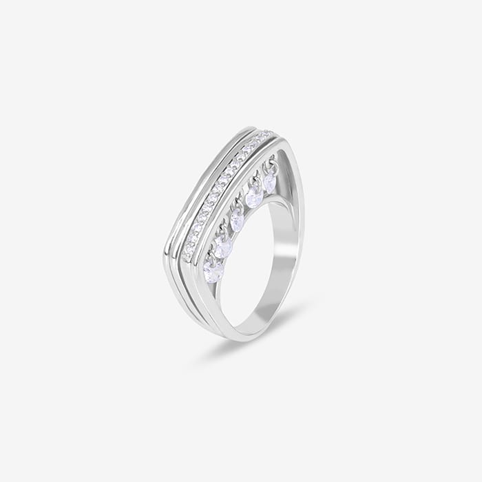 Pure Elegance Silver Ring - Touch925