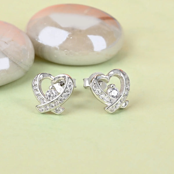 Celestial Embrace Heart Earring