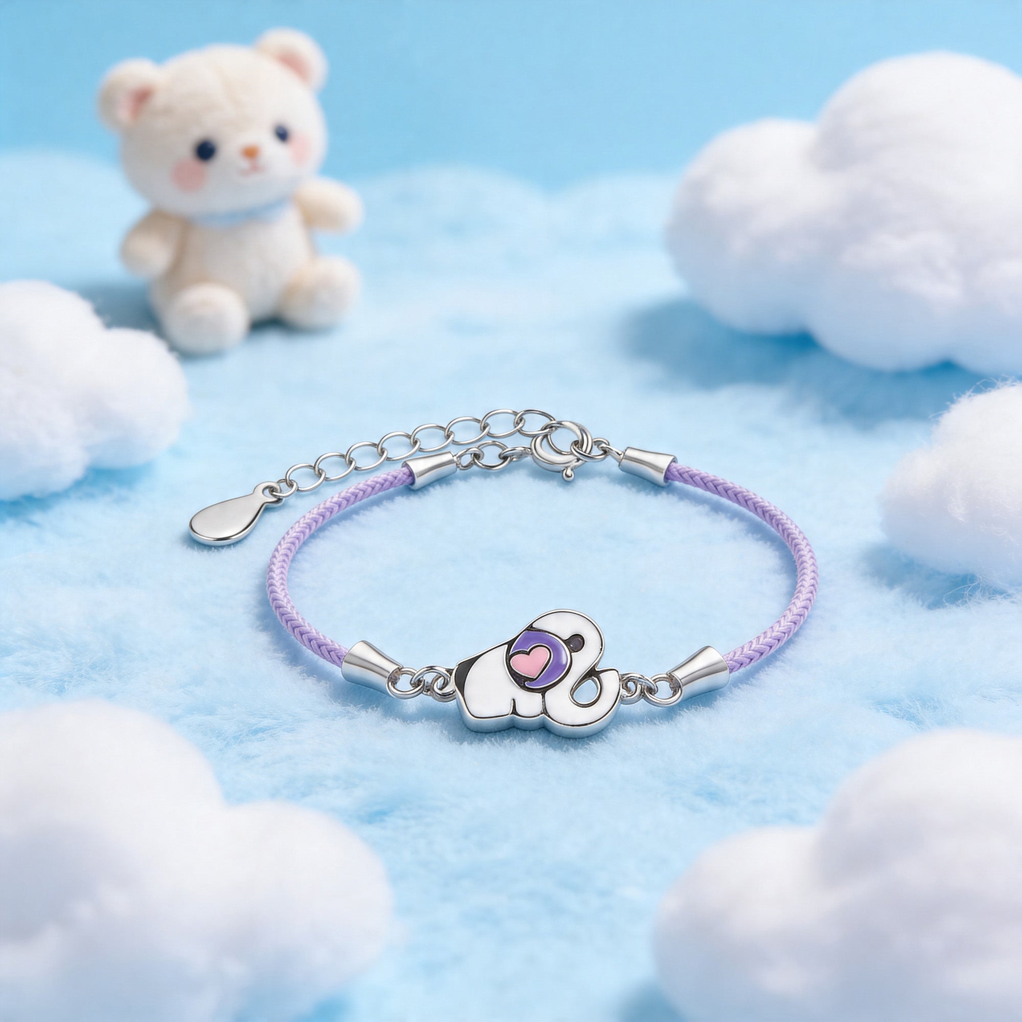 Purple Elephant Kids Rakhi