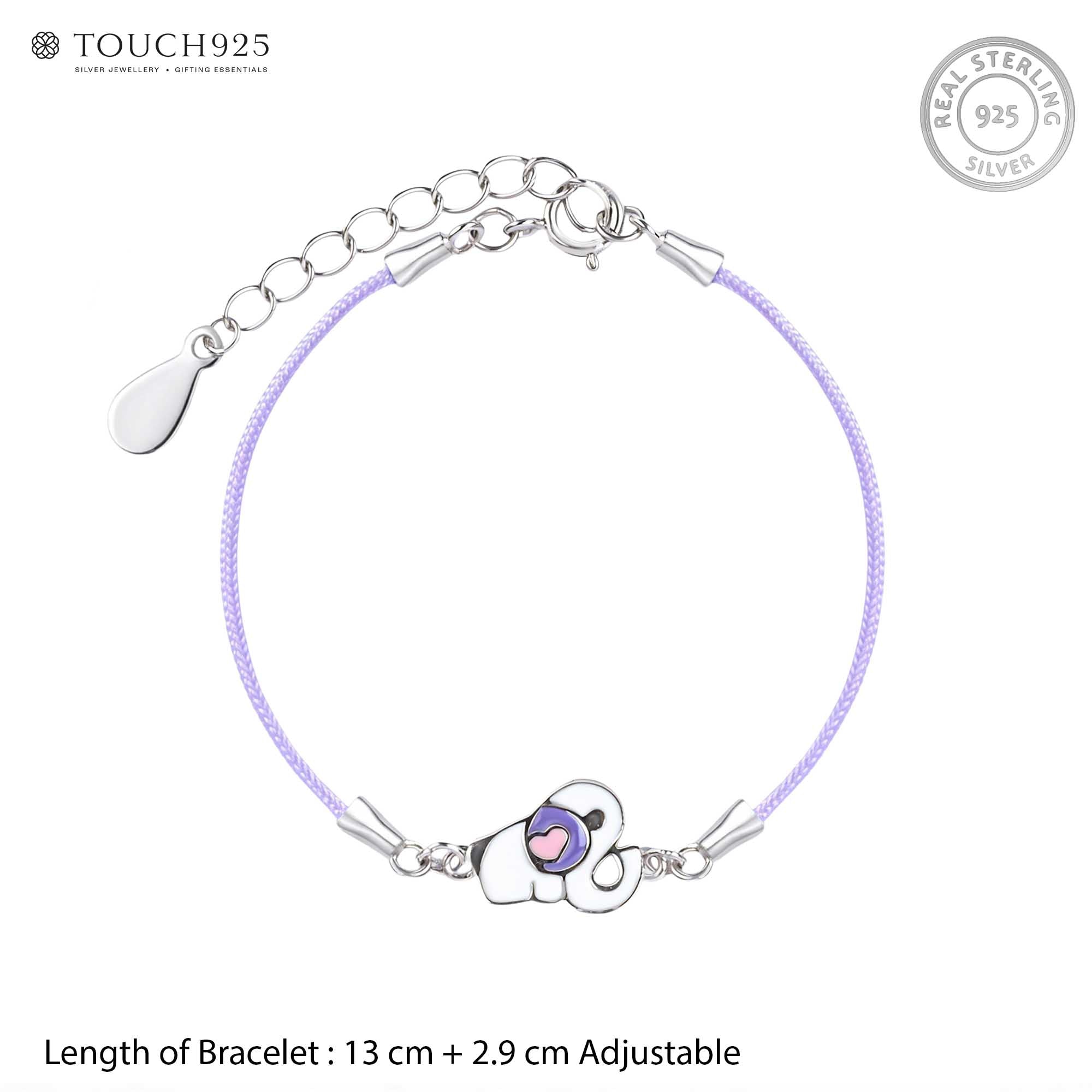 Purple Elephant Kids Rakhi
