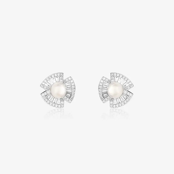 Lustrous Pearl Radiance Earrings