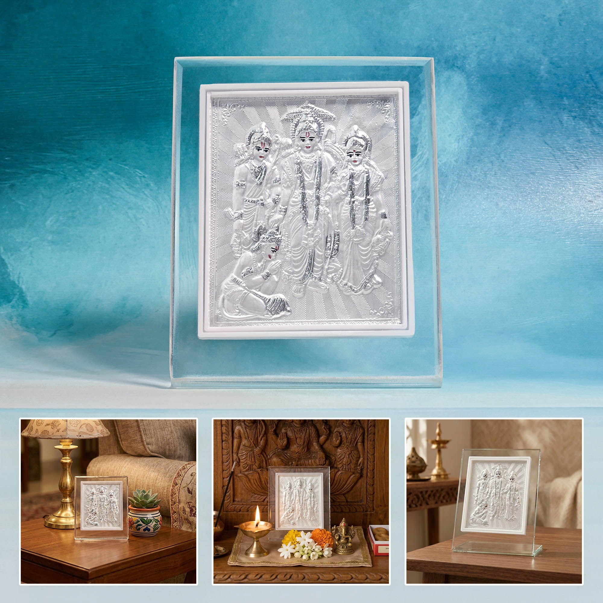999 Silver Ram Darbar Frame
