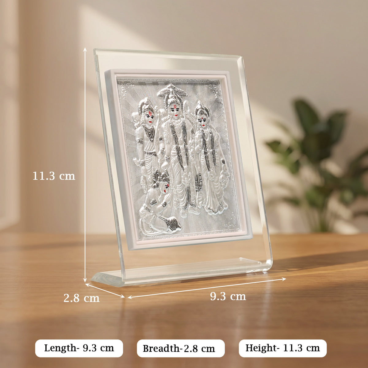 999 Silver Ram Darbar Frame