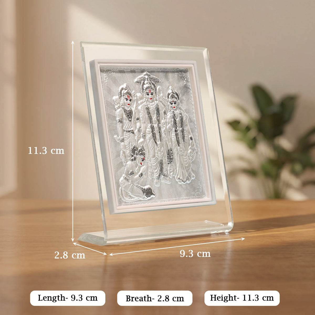 999 Silver Ram Darbar Frame