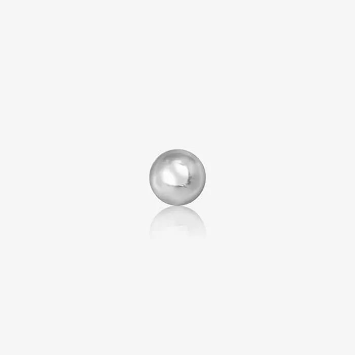 Silver Round Nose Pin - Touch925