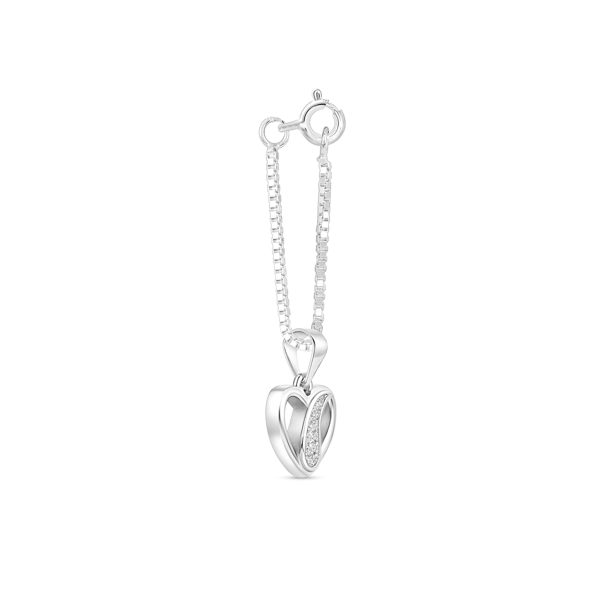 Petal Heart Charm