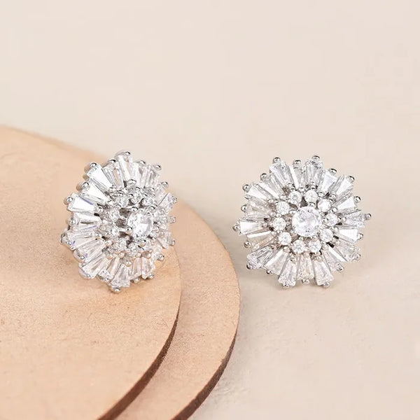 Sunburst Elegance Earring - Touch925