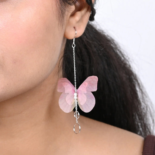 Whisper Butterfly Drop Earrings