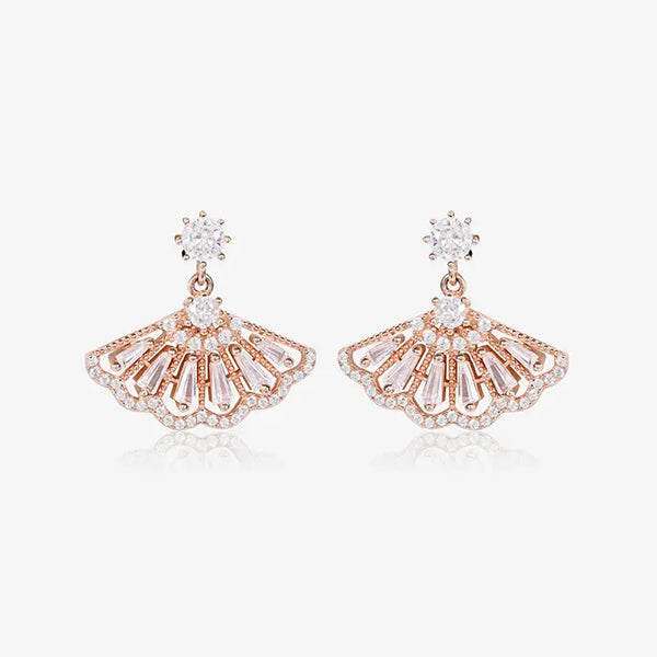 Seaside Sparkle Rosegold Earrings