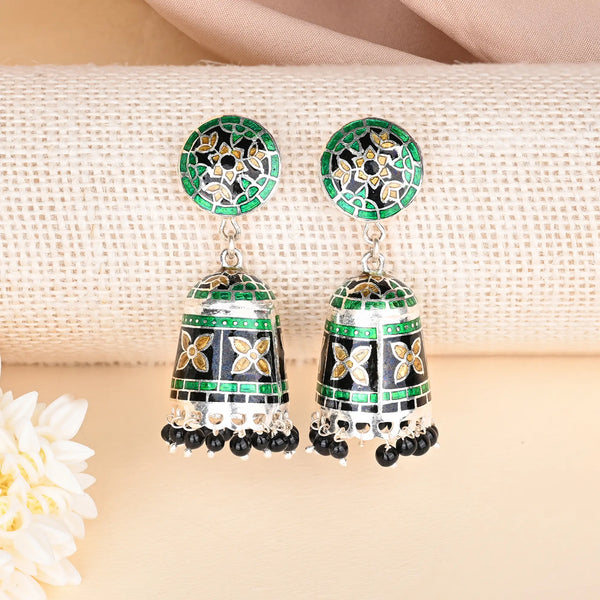 Regal Flower Jhumka