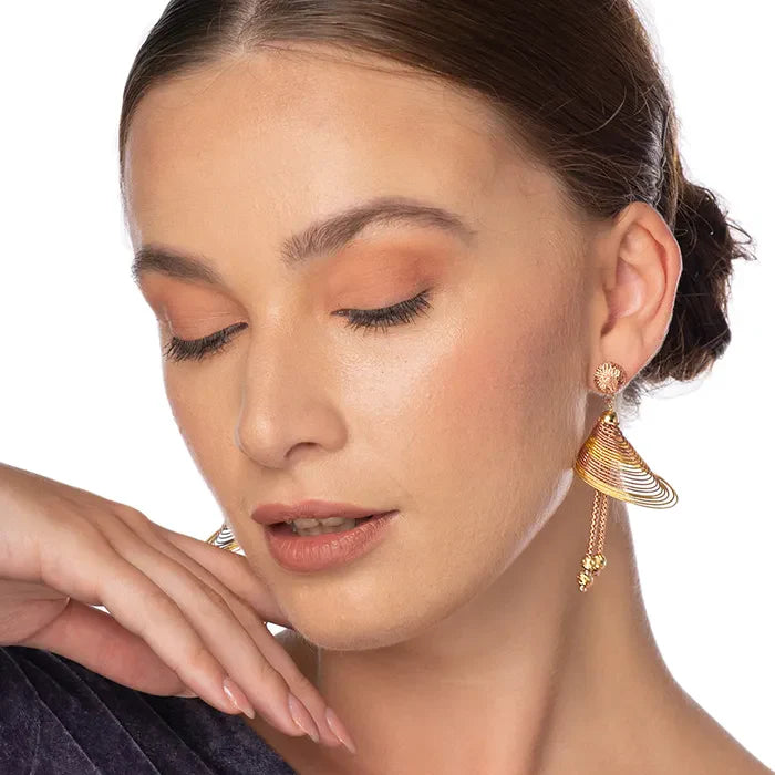 Celtic Twists Rose Gold Earrings - Touch925