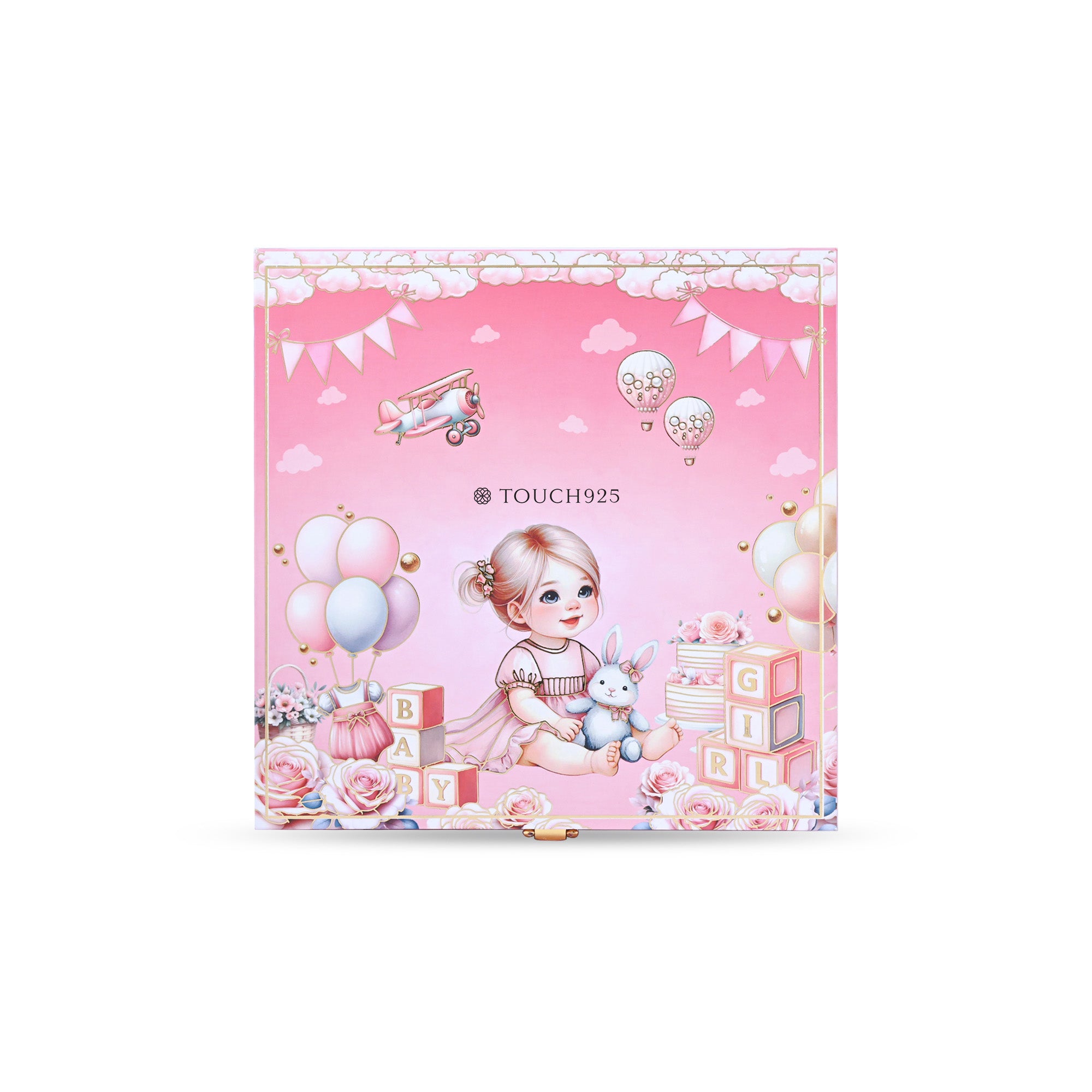 999 Silver Musical Baby Girl Coin Box (5 Coins)