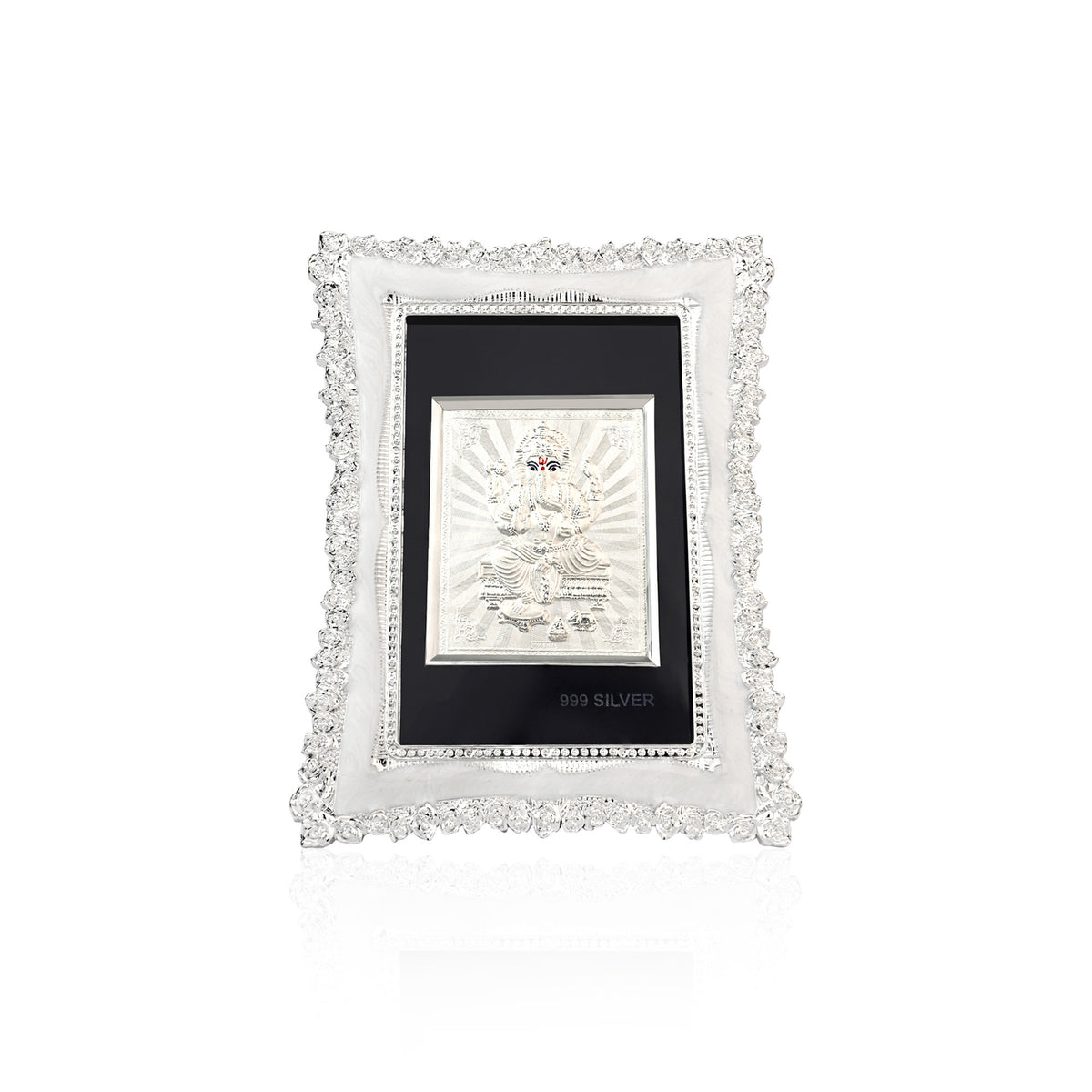 999 Silver Ganesha Frame