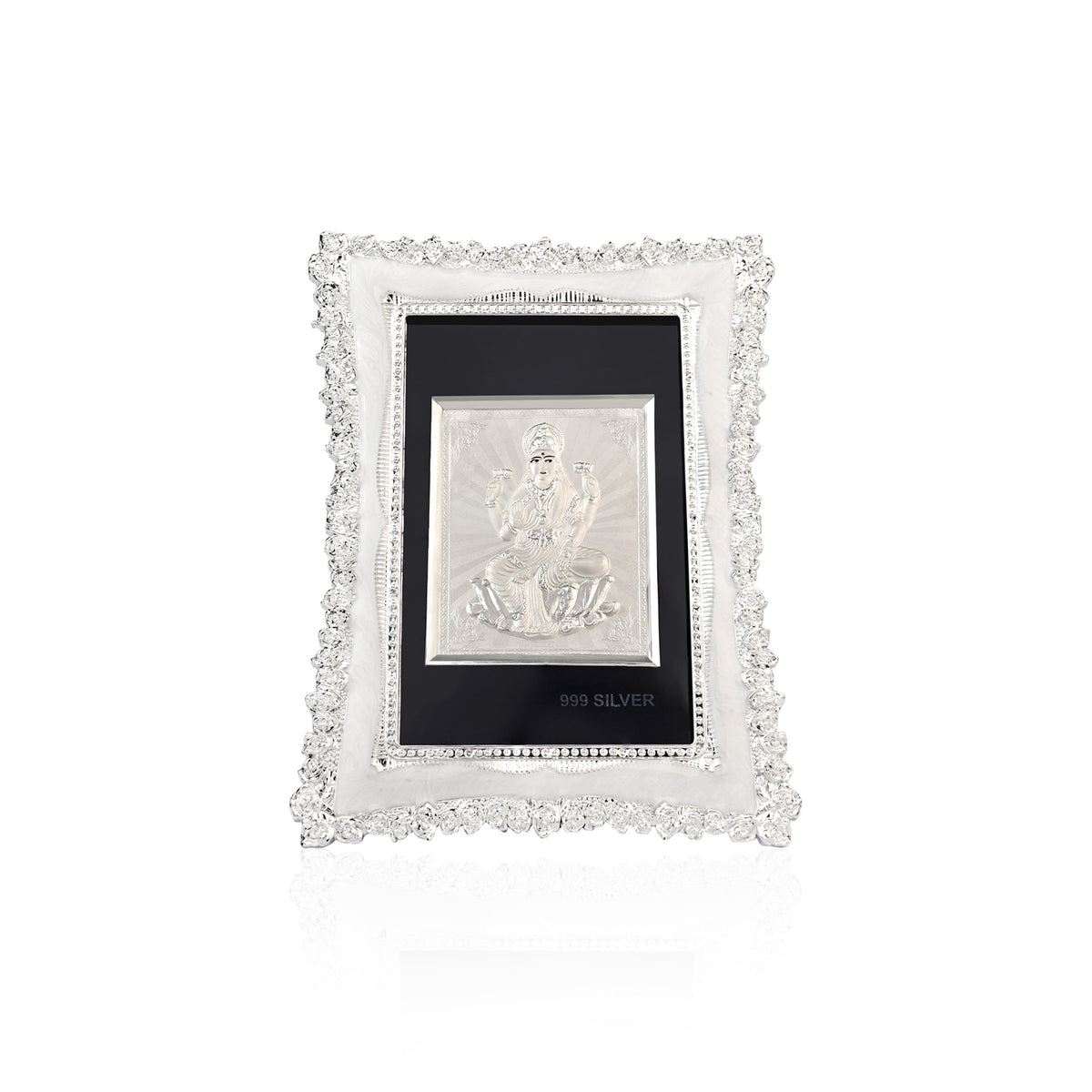 999 Silver Lakshmi Ji Frame