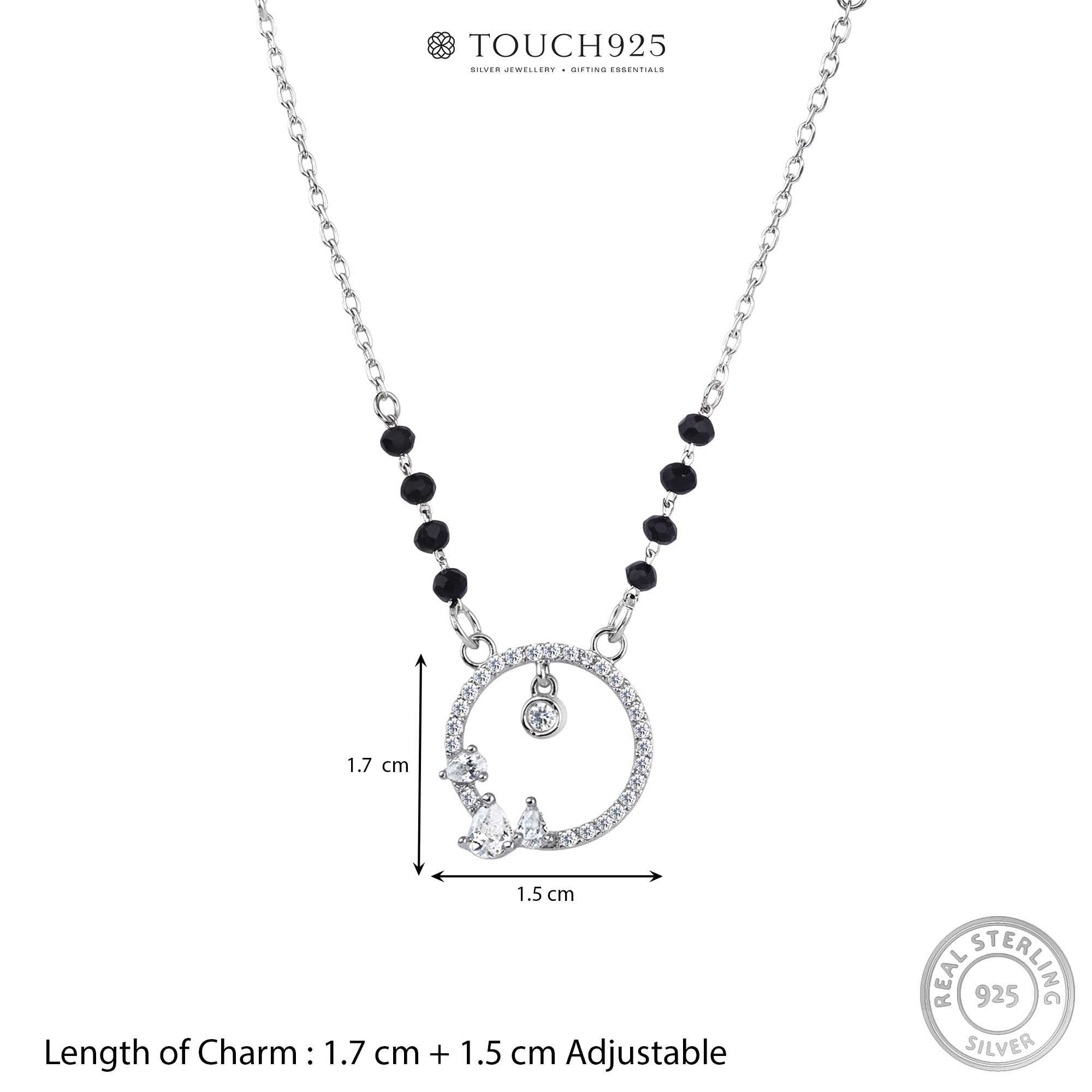 Celestial Circle Droplet Mangalsutra