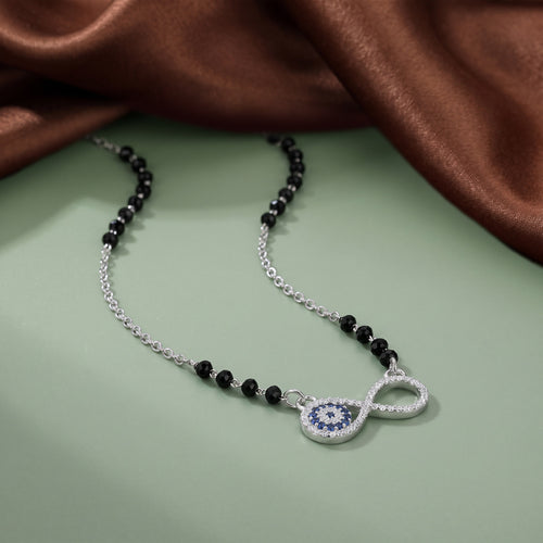 Infinity Evil Eye Zircon Mangalsutra