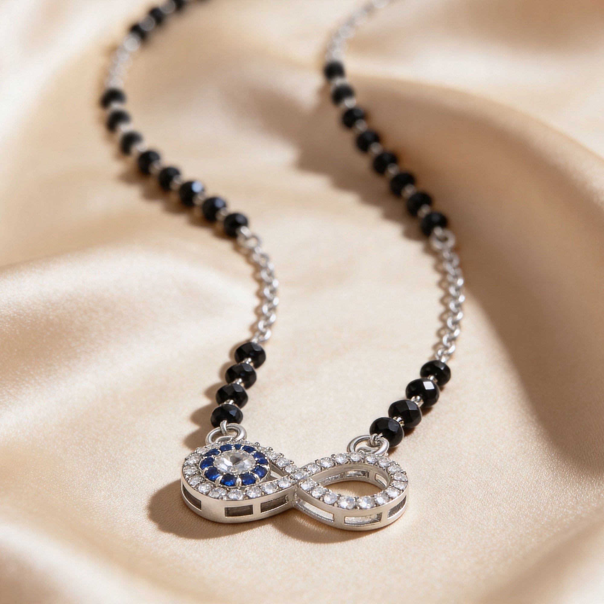 Infinity Evil Eye Zircon Mangalsutra