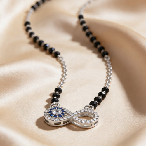Infinity Evil Eye Zircon Mangalsutra