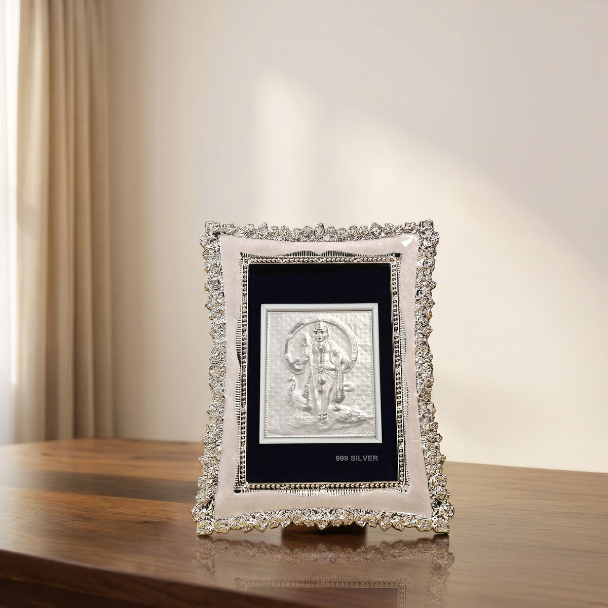 999 Silver Swami Murugan Frame
