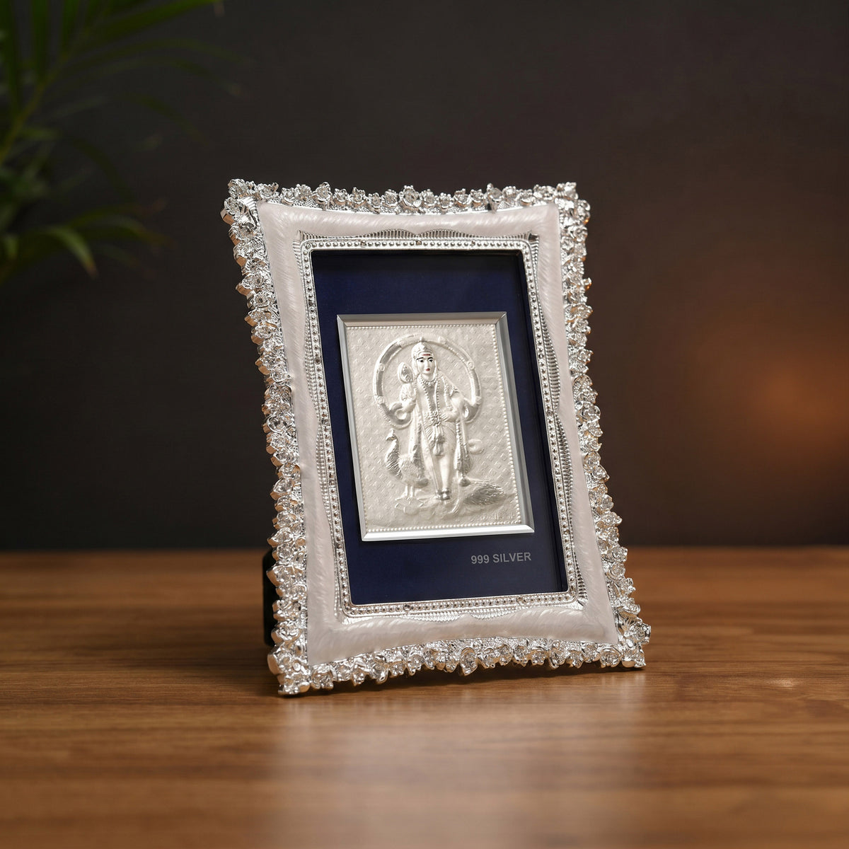 999 Silver Swami Murugan Frame