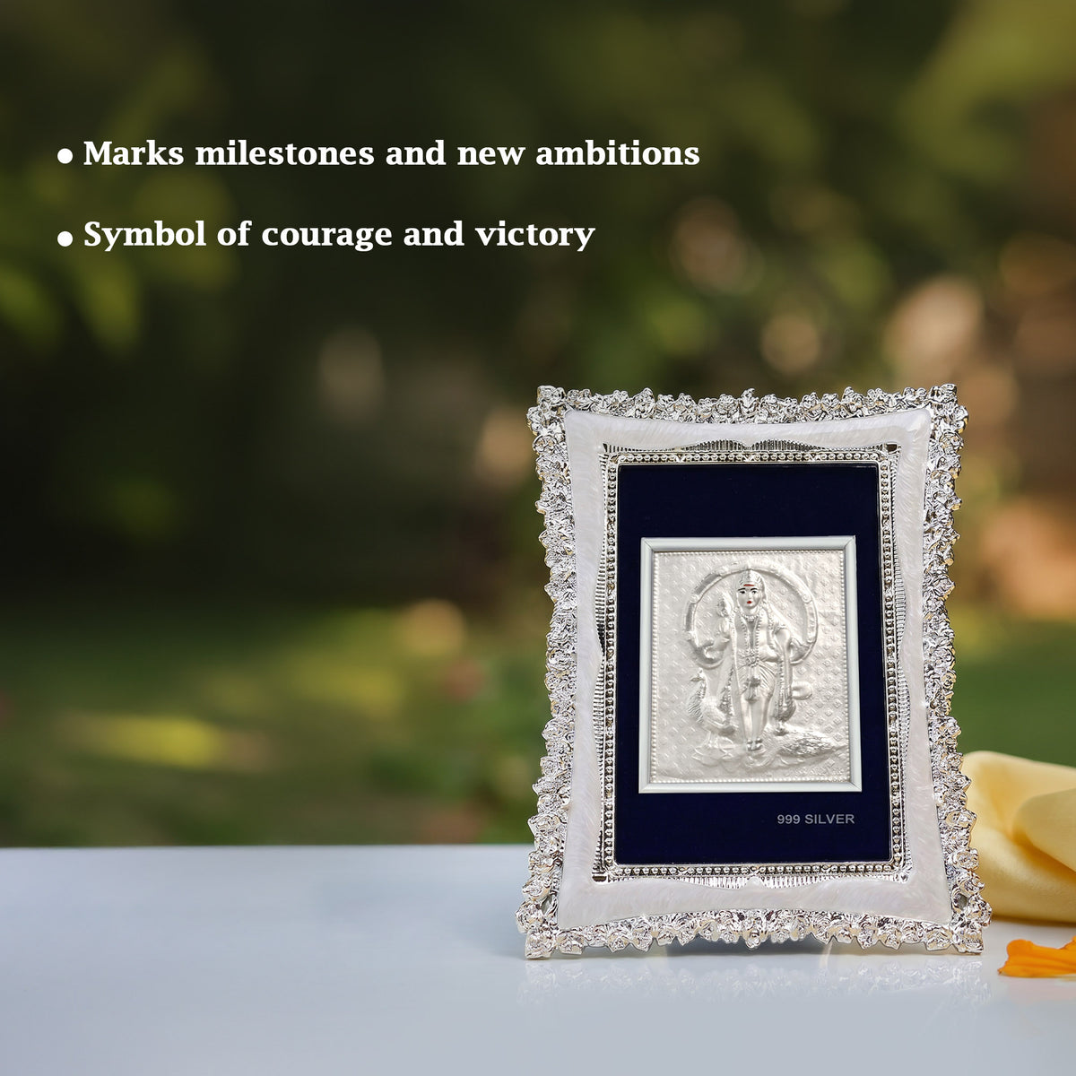 999 Silver Swami Murugan Frame
