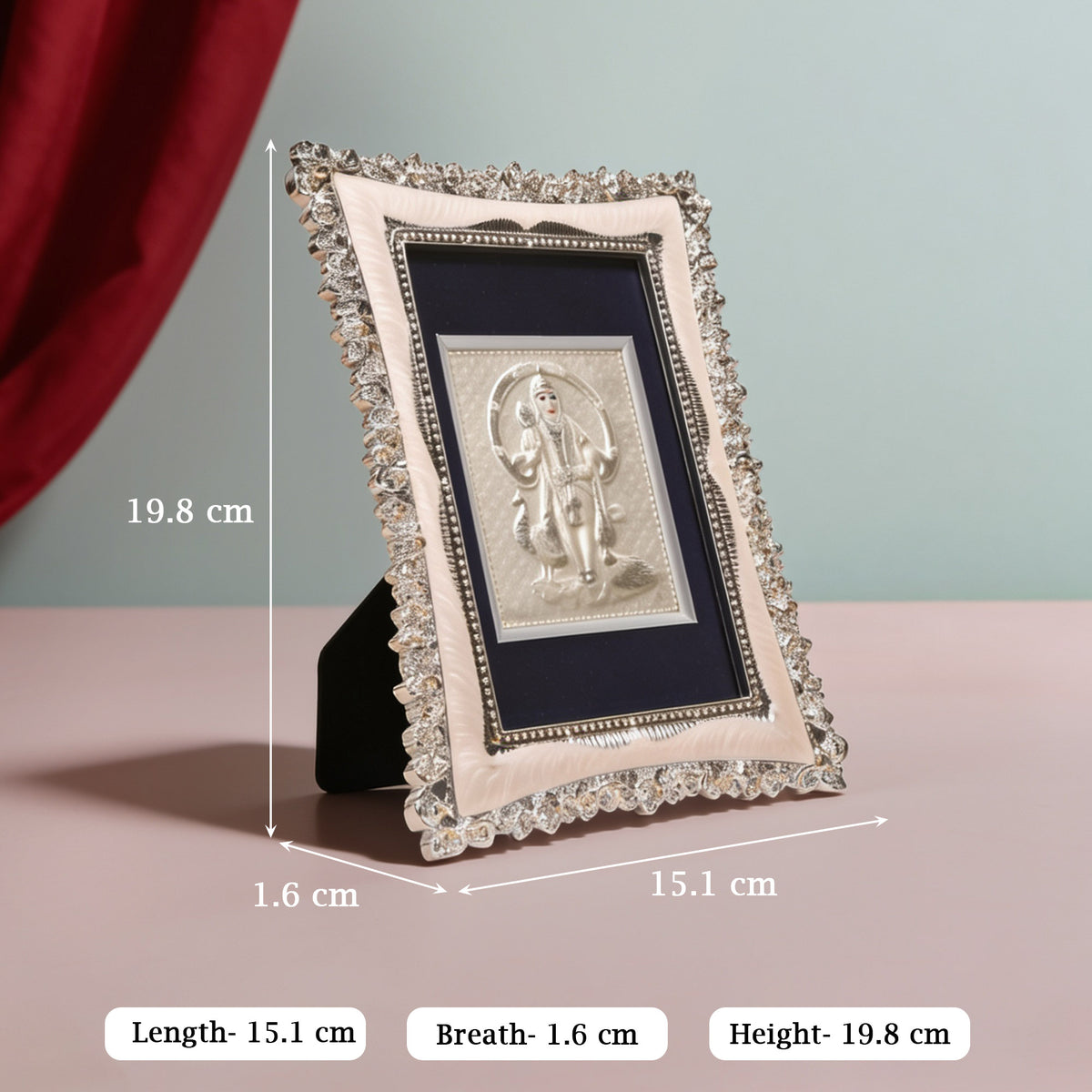 999 Silver Swami Murugan Frame