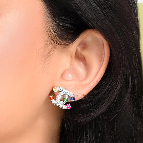 Rainbow Radiance Earrings