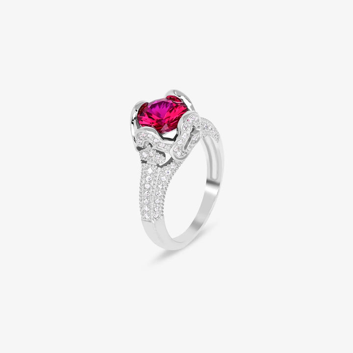 Exquisite Royal Bold Silver Ring - Touch925