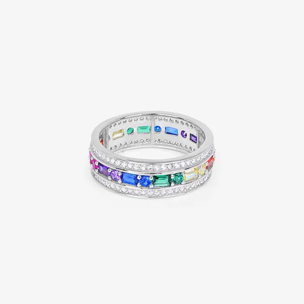 Spectrum Elegance Silver Ring