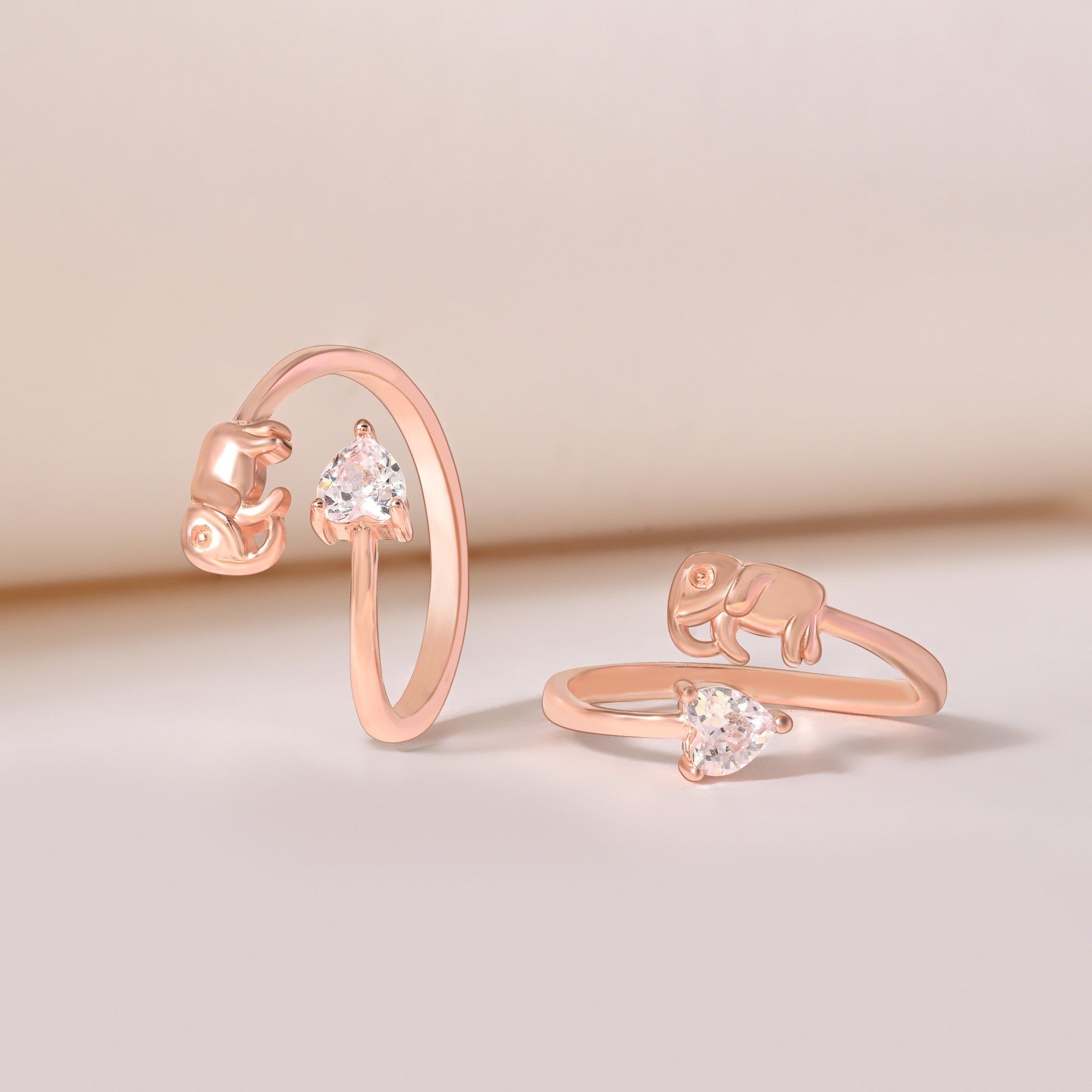 silver toe ring