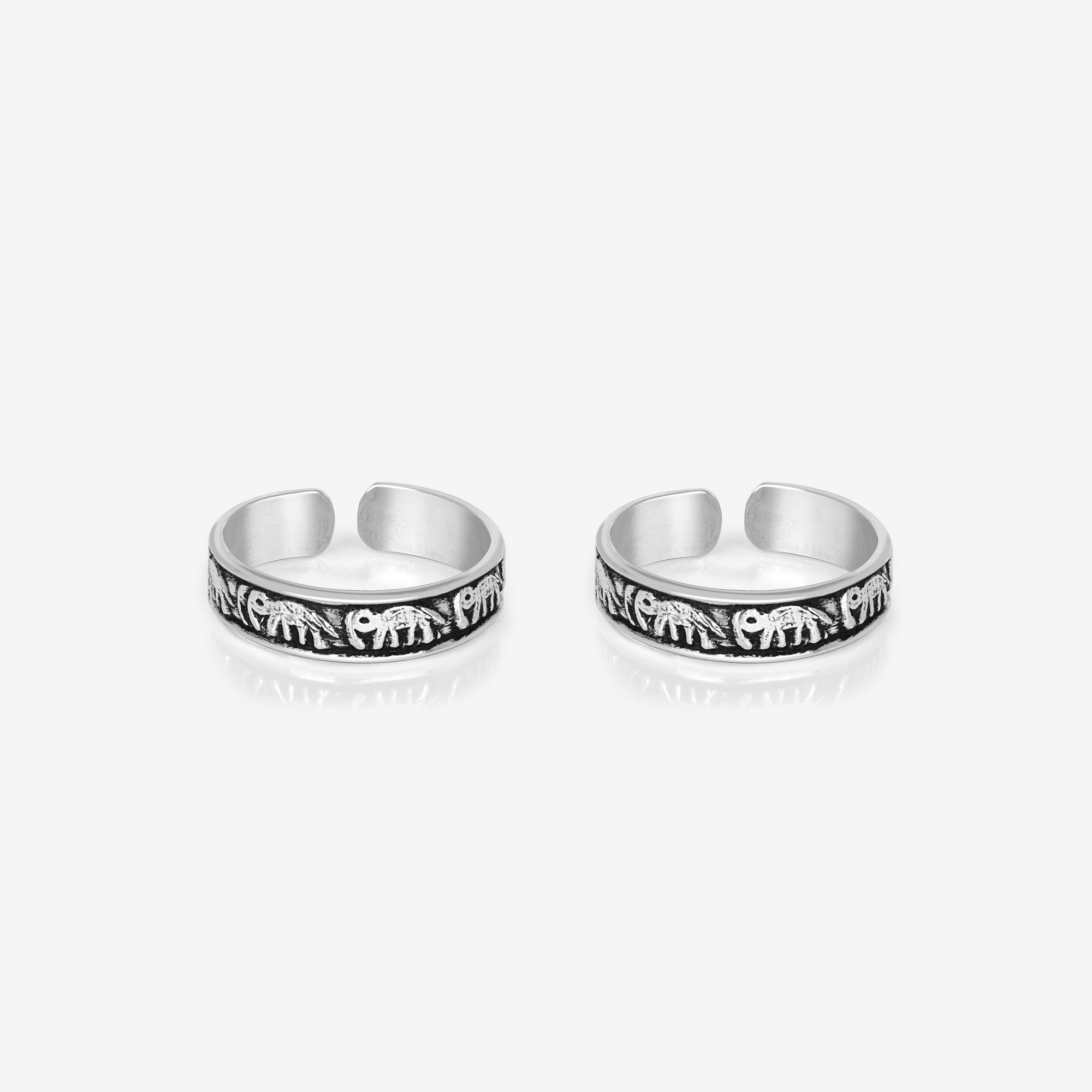 silver toe ring
