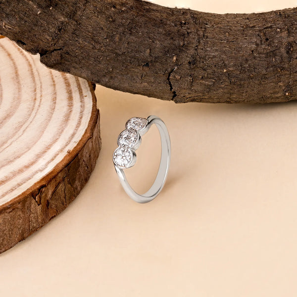 Eternal Circles Silver Ring