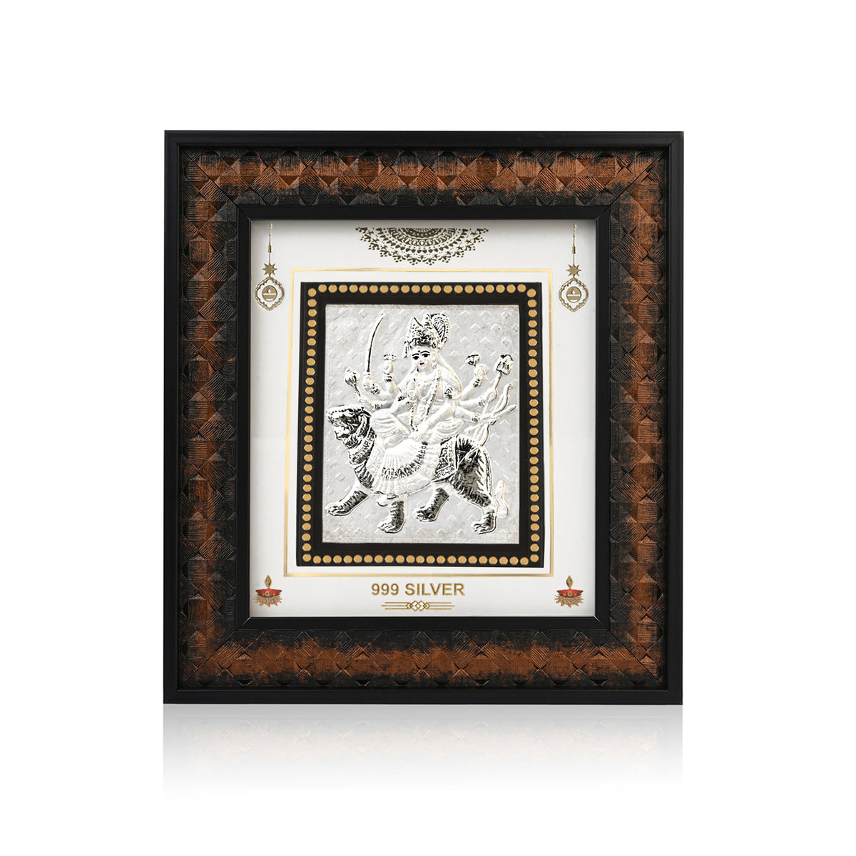 999 Silver Ambe Mata Frame