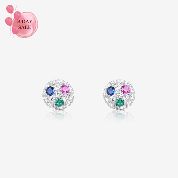 Harmony Tri Color Earring - Touch925