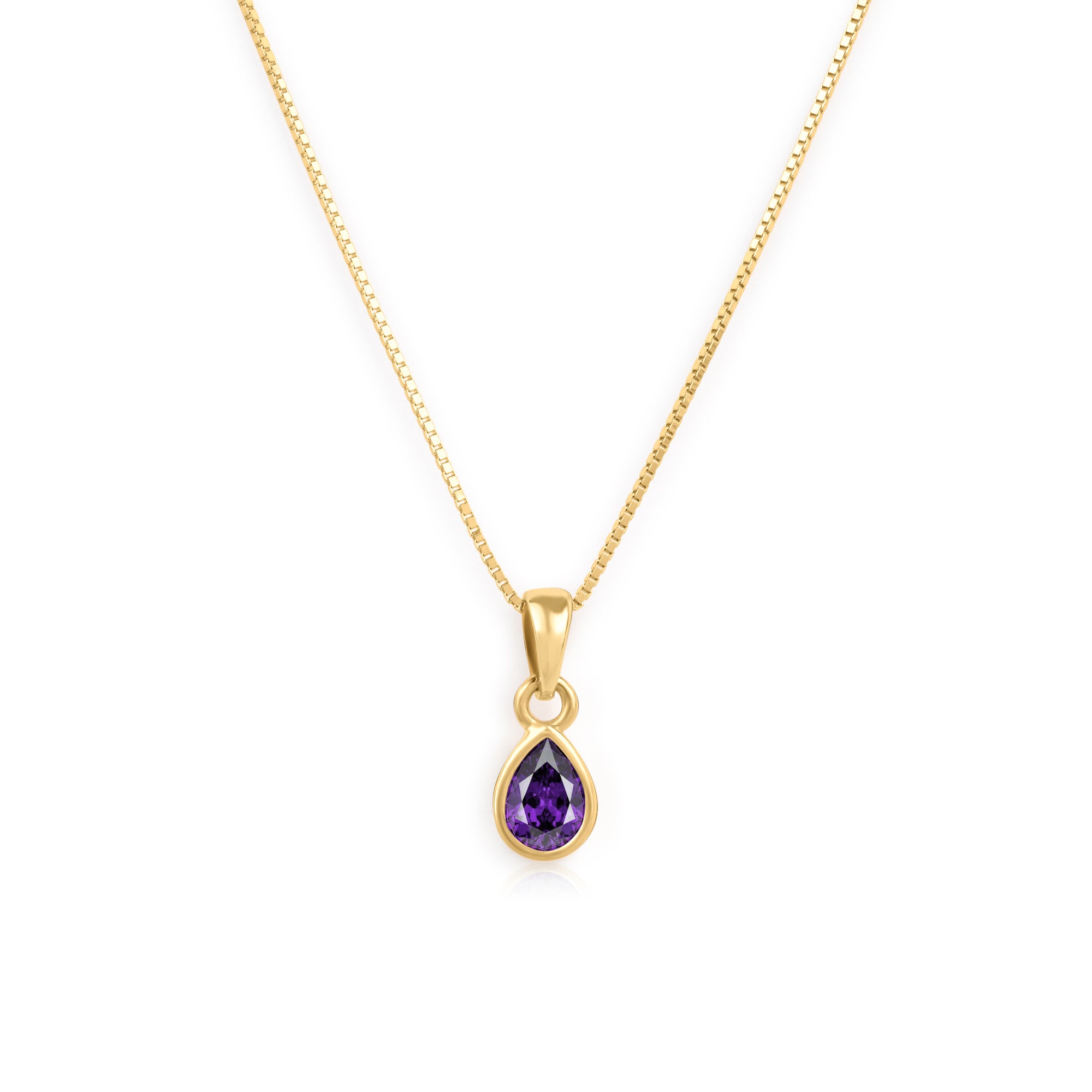 February Birthstone Necklace