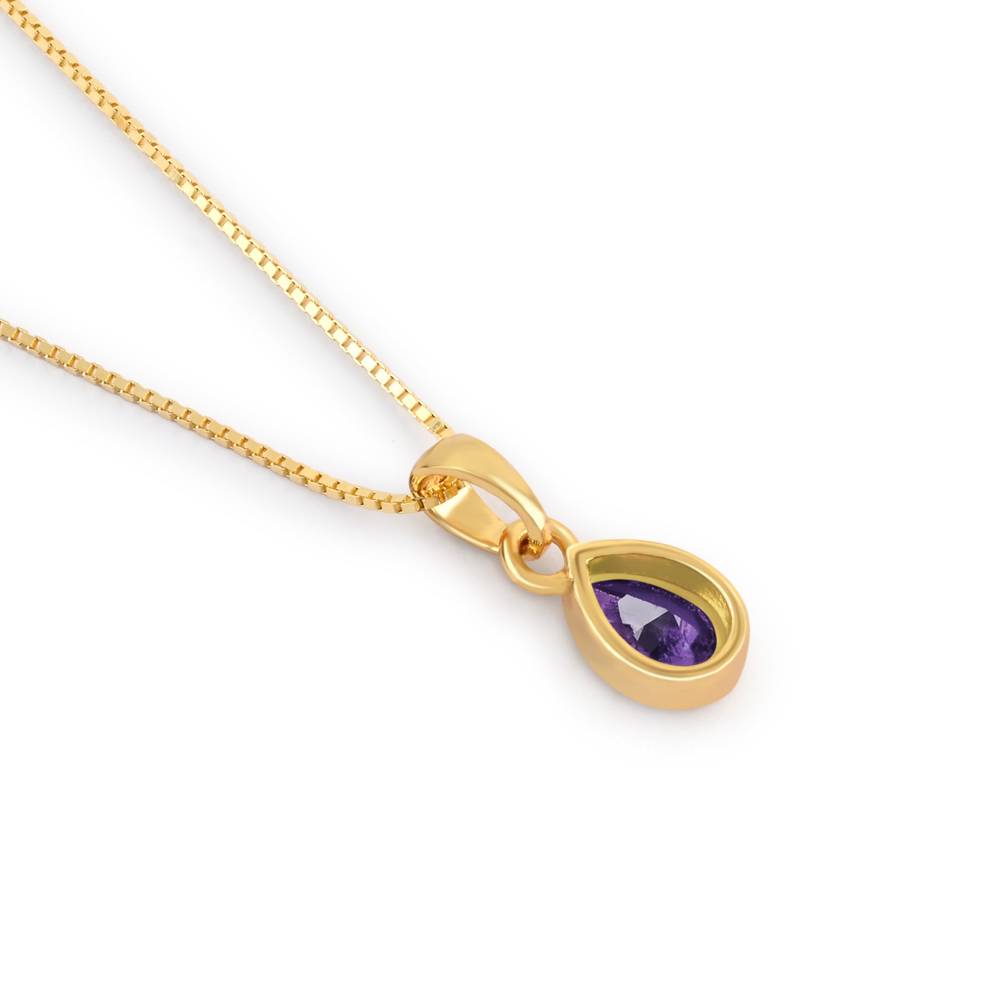 February Birthstone Necklace