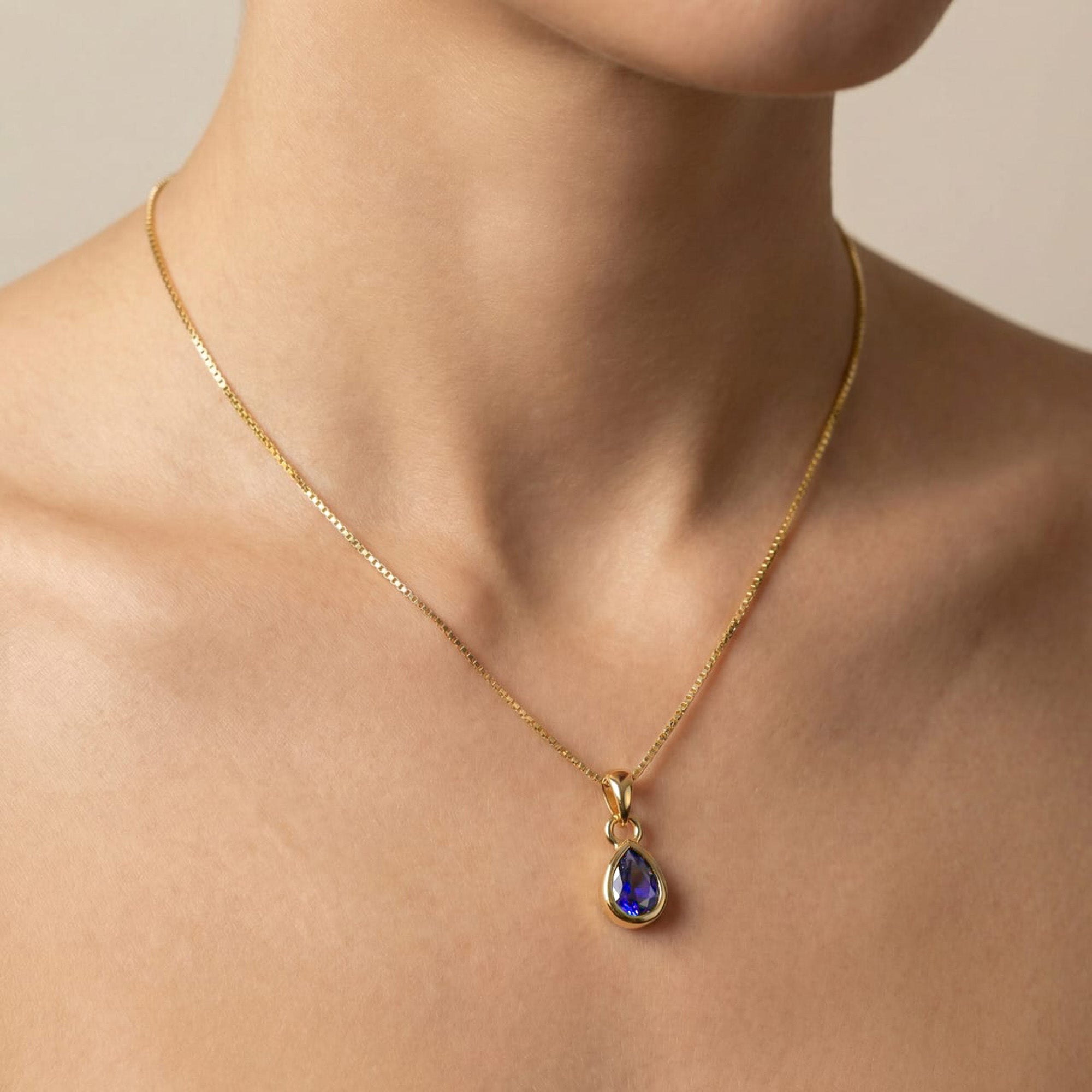 February Birthstone Necklace