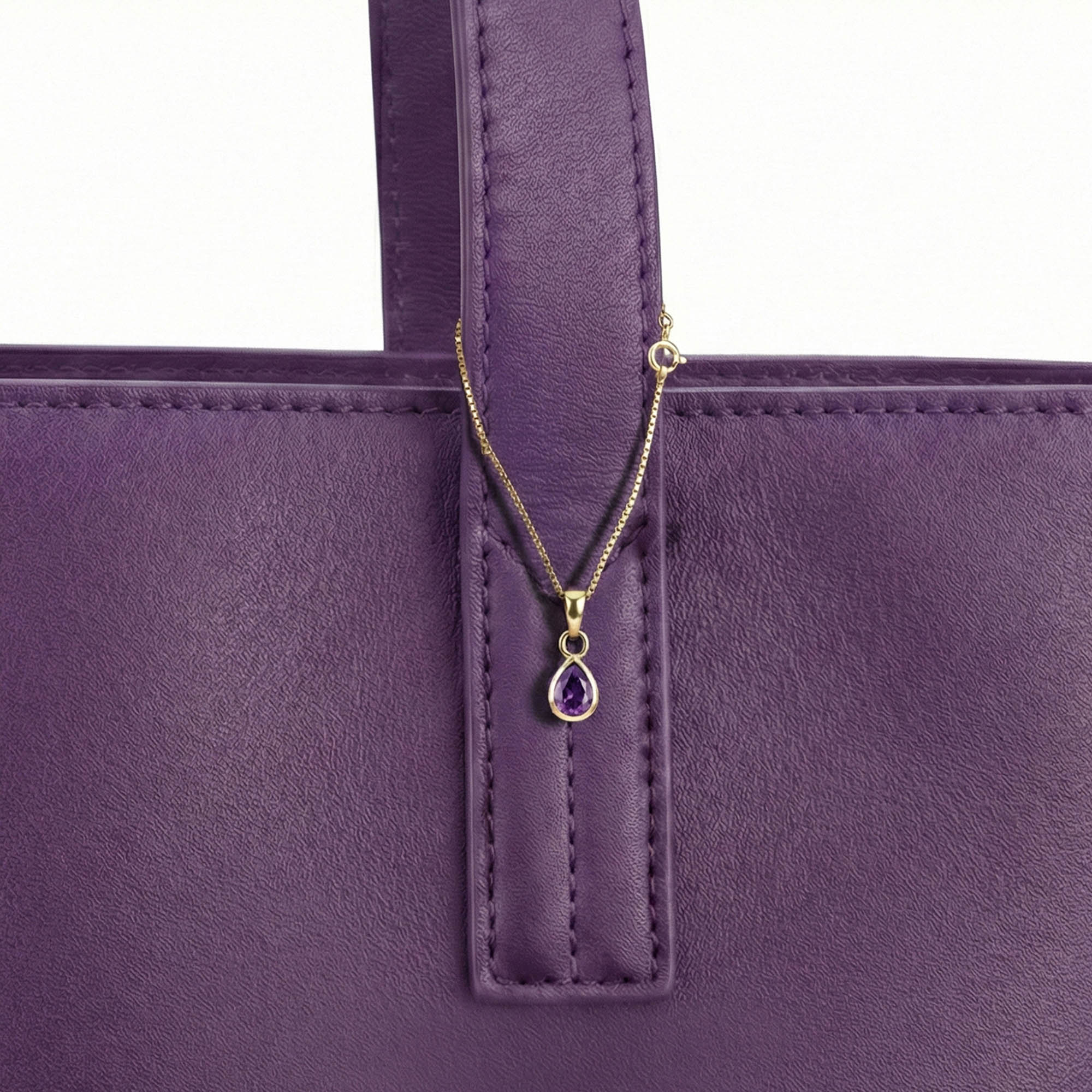 February Birthstone Charm