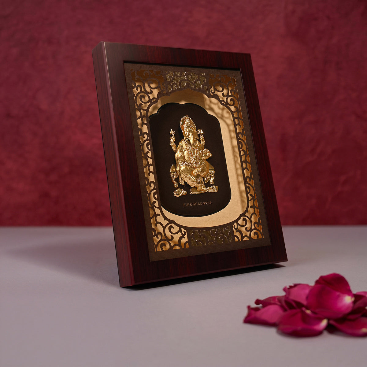 24k Gold Foil Ganesha Frame