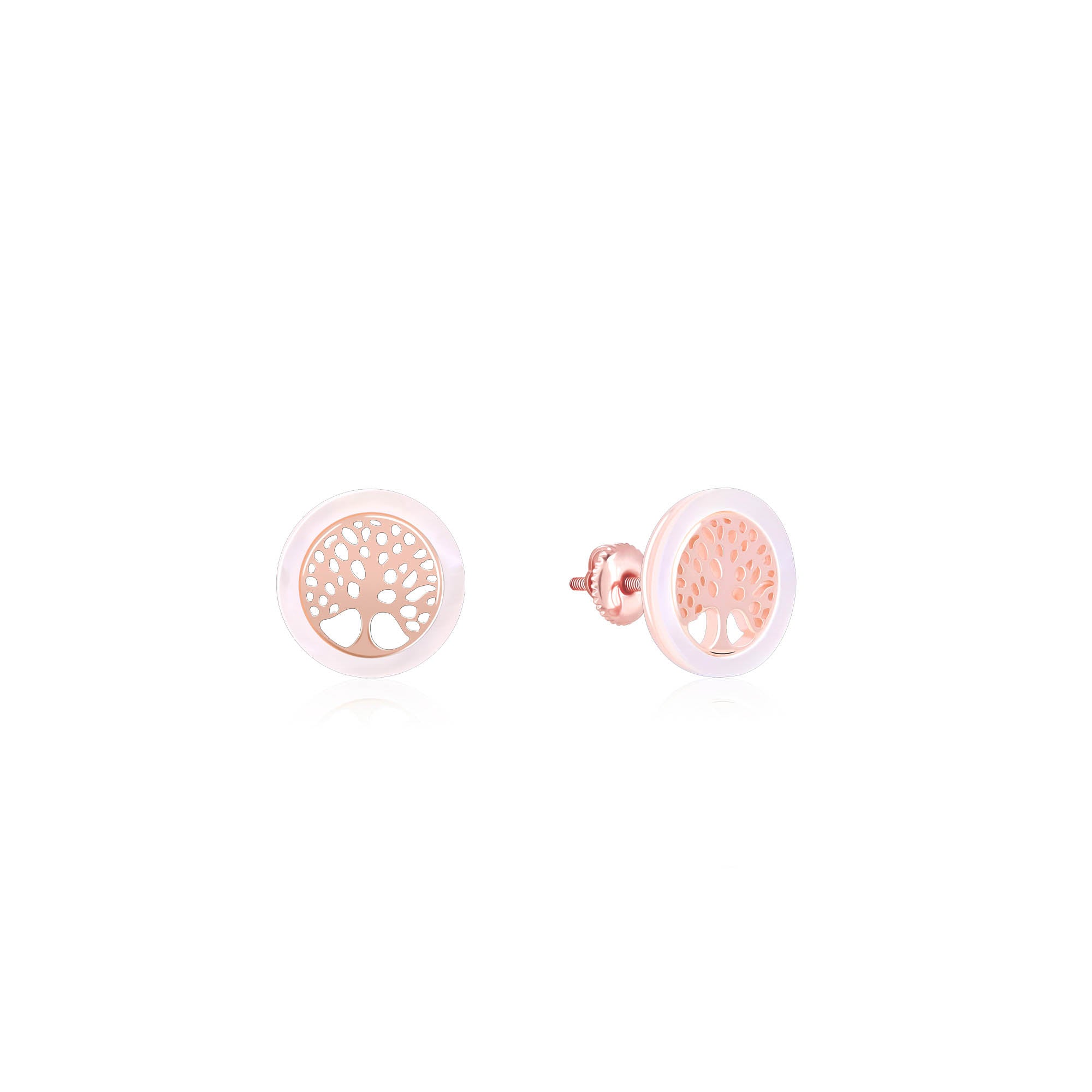Tree of Life Silver Studs