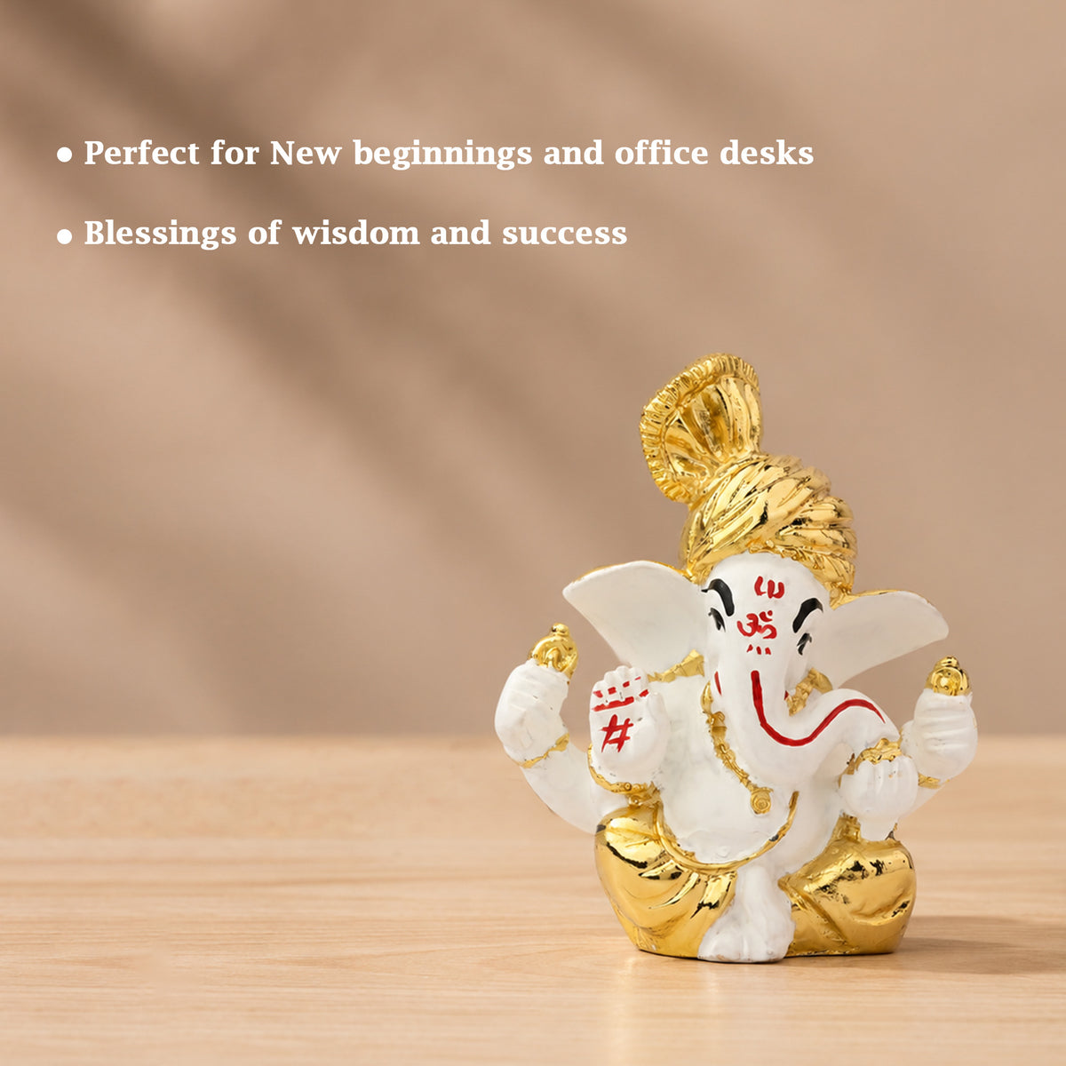 999 Silver Plated Ganesha Idol