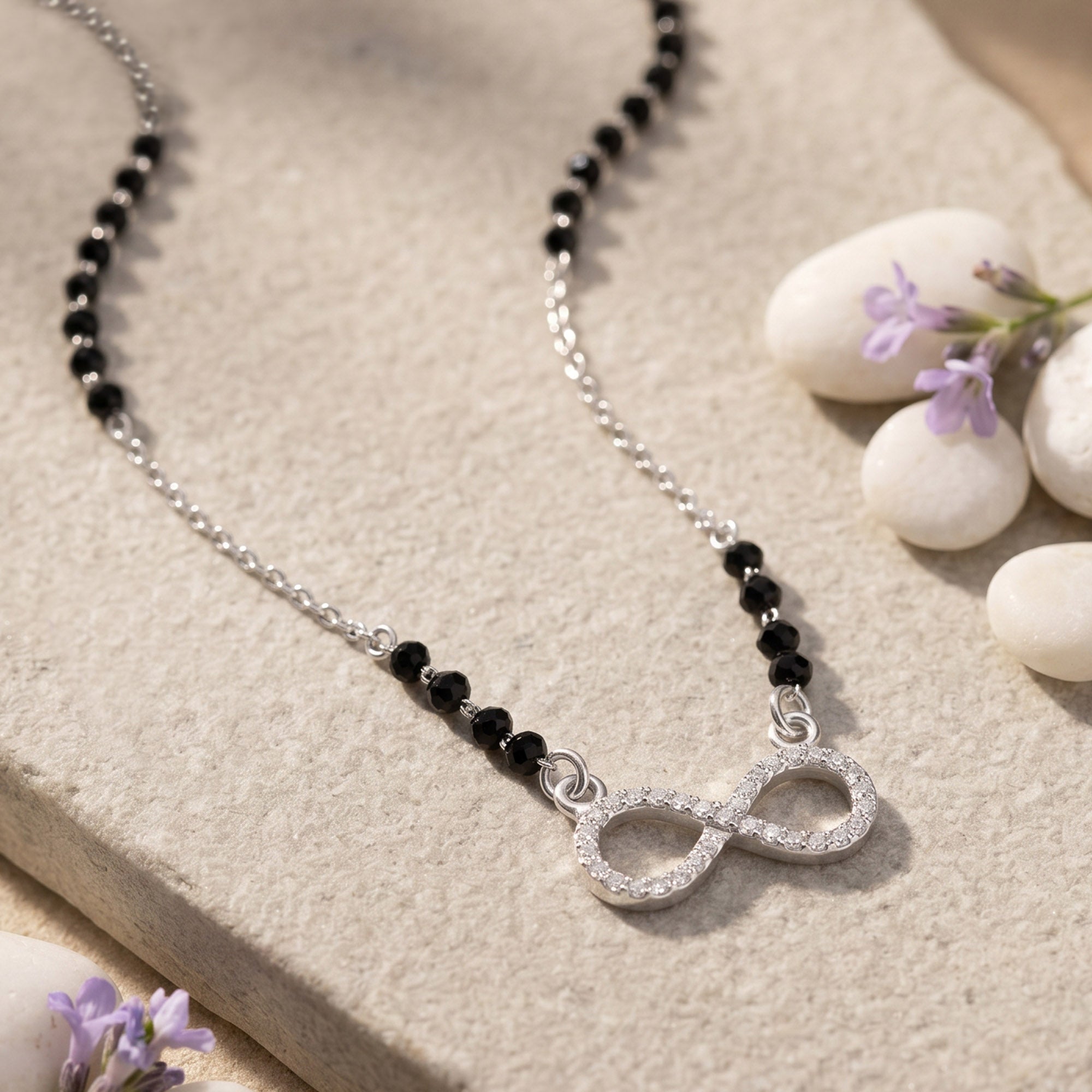 Classic Infinity CZ Mangalsutra