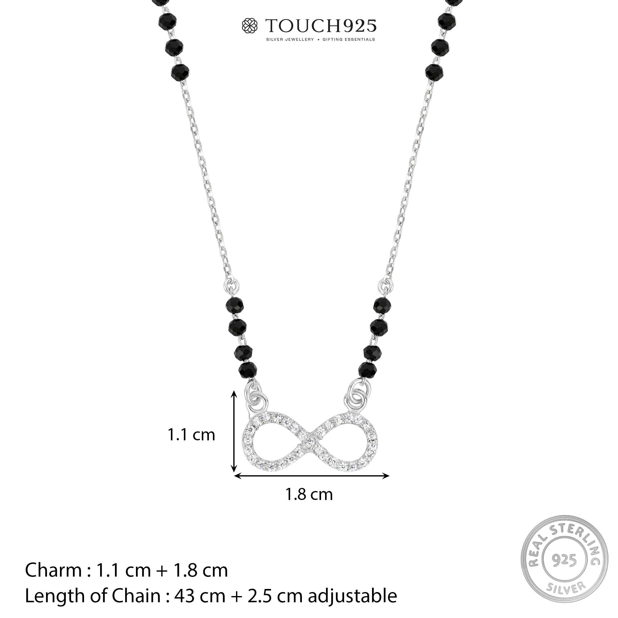 Classic Infinity CZ Mangalsutra