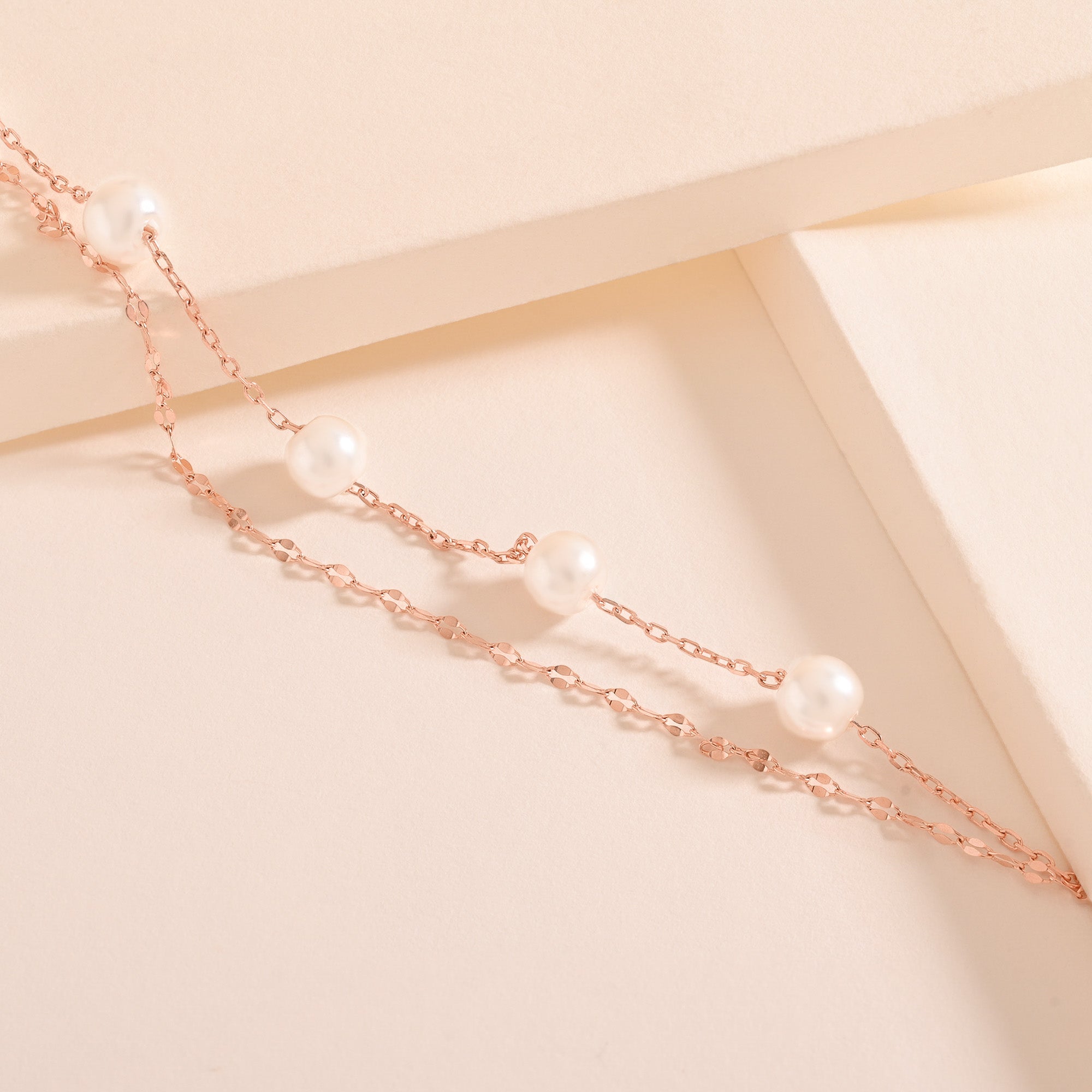 Single Pearl Silver Bracelet