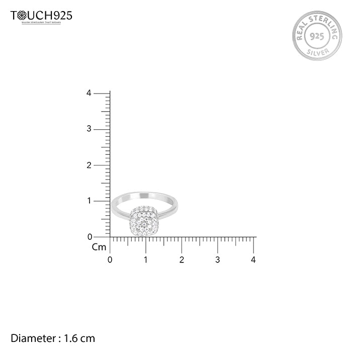 Subtle Elegance Silver Ring