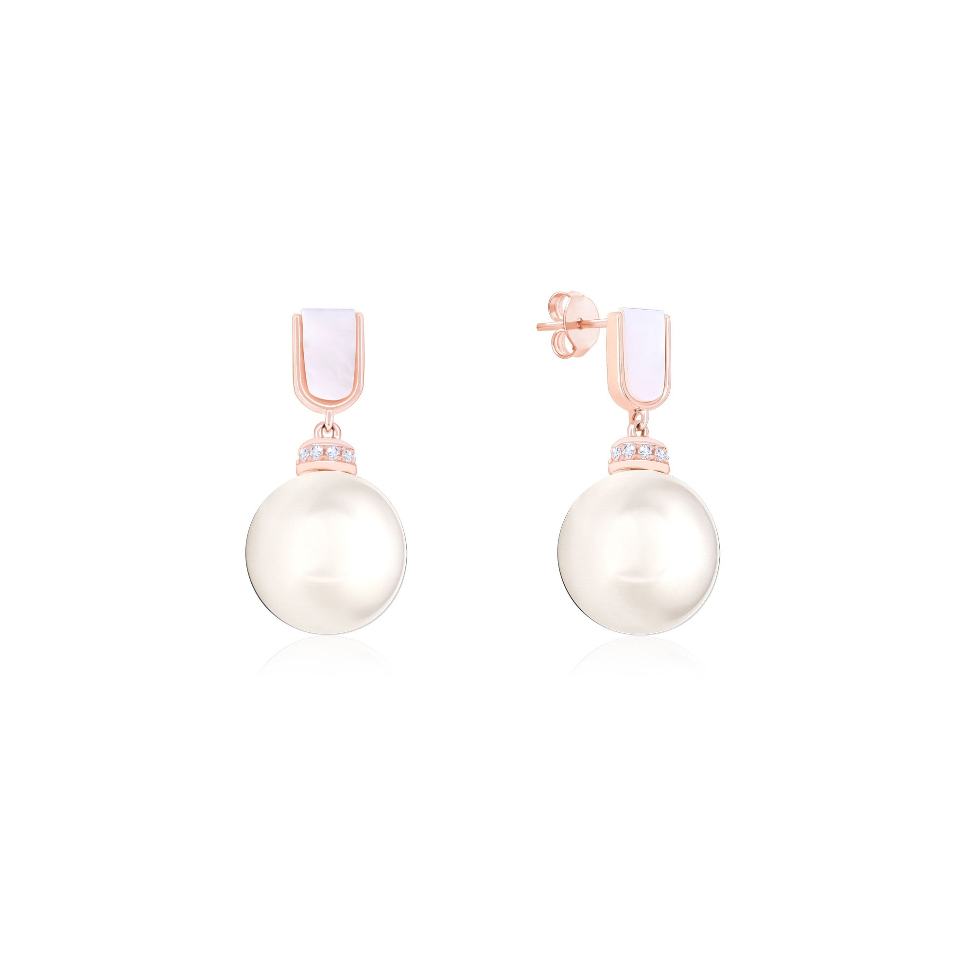 Drop Pearl Earrings