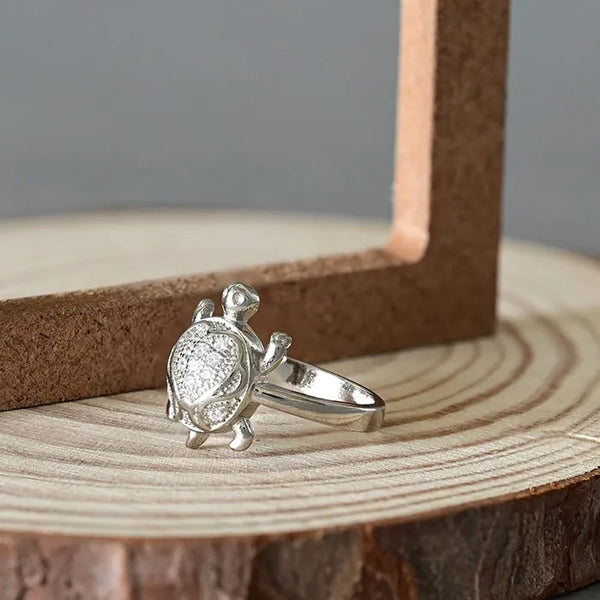 Tiny Turtle Ring - Touch925