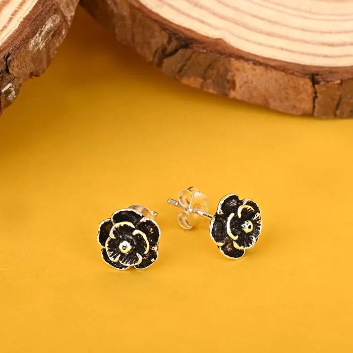 Floral Rose Studs - Touch925